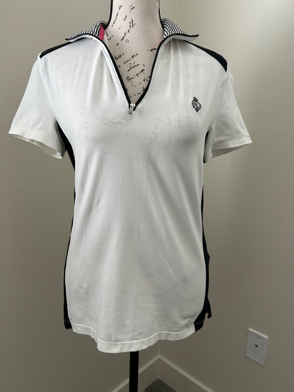 Lauren Active Ralph Lauren Short-Sleeve 1/4 zip Zip Polo Shirt